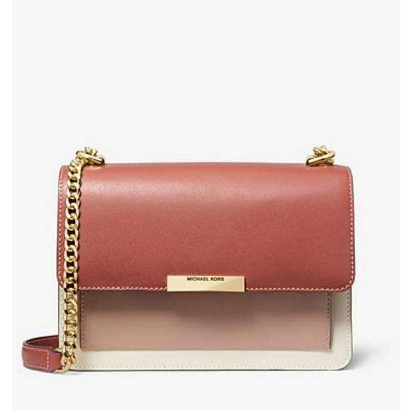 Michael Kors Handbags - Michael Kors Tri-Color Crossbody Leather